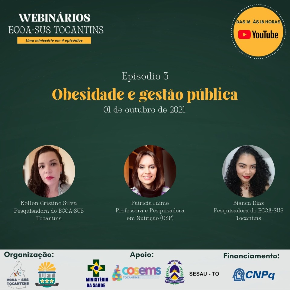 3º Webinário ECOA/SUS