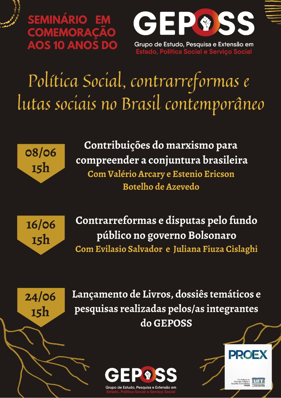 Seminário Comemorativo ao Dia da/o Assistente Social - Região