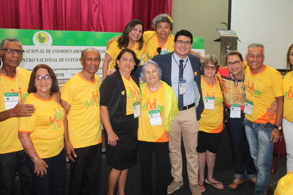 Acadêmicos e coordenadores da UMA no Fórum Nacional de Coordenadores (Foto: UMA Divulgação)