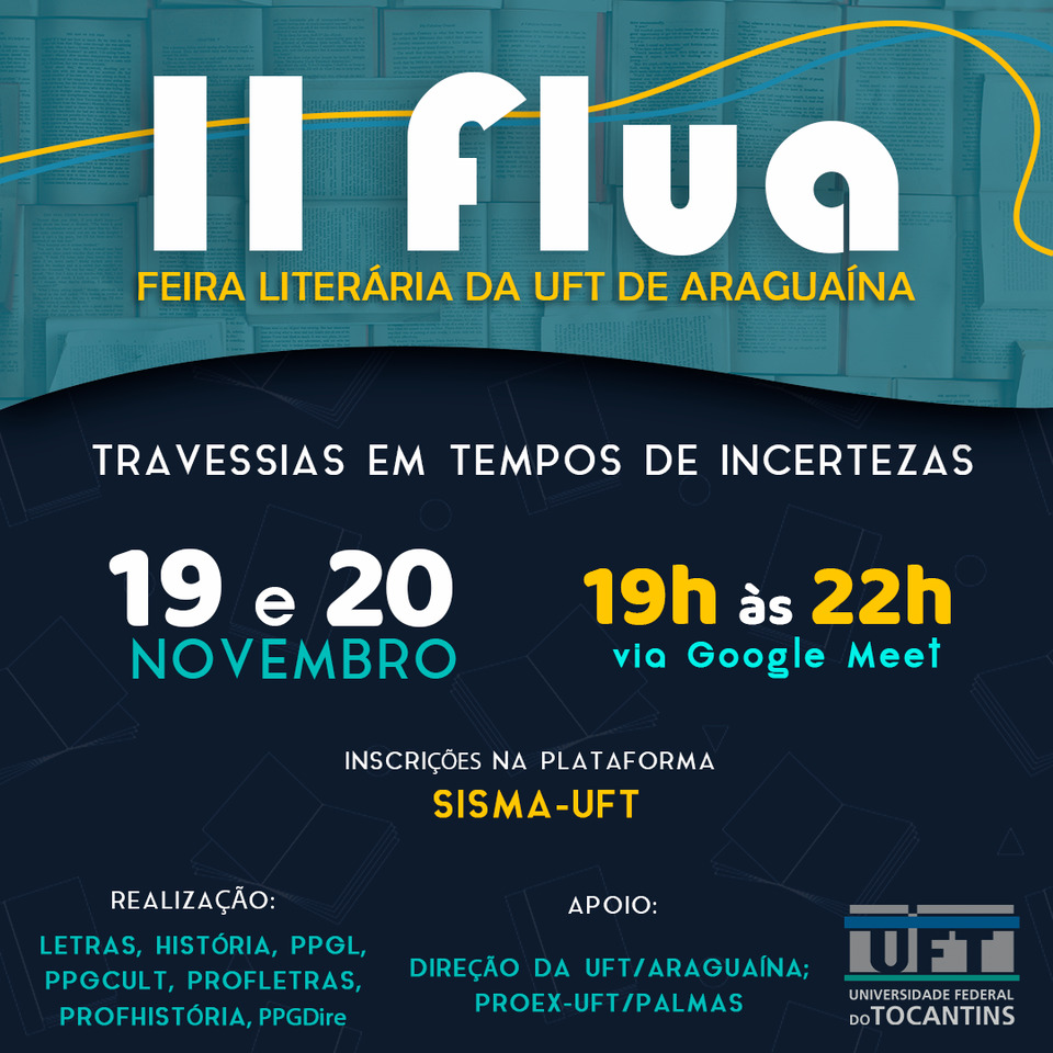 II Feira Literária da UFT de Araguaína (I IFlua)