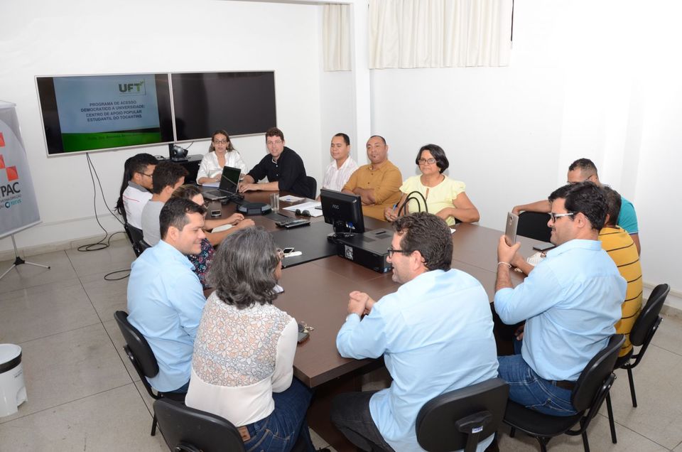 Reunião ocorreu nas dependências do Itpac de Porto Nacional (Foto: Divulgação)