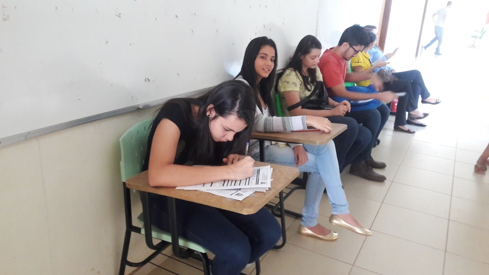 Matrículas em Palmas ocorrem na Secretaria Acadêmica (Foto: Caroline Falcão/Dicom)