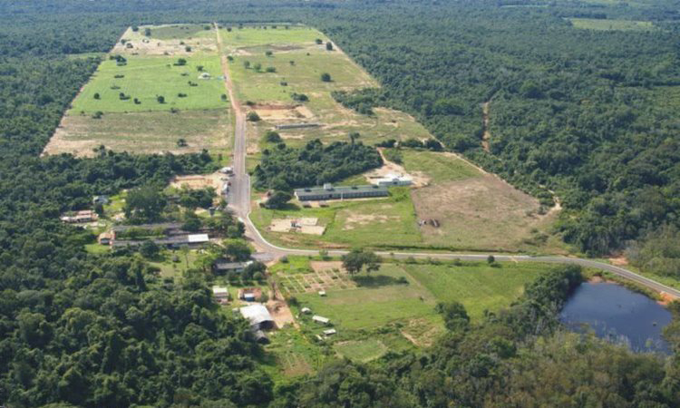 A EMVZ fica numa área de mil hectares, a 11 quilômetros da cidade (Foto: Acervo Sucom)