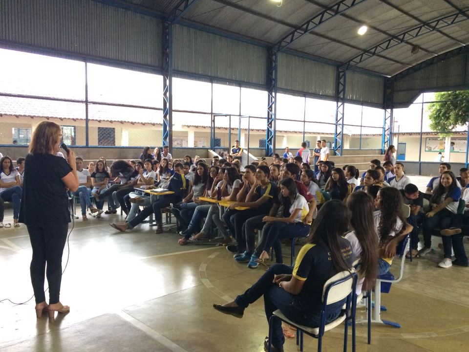 Palestra sobre Física Foto Divulgação