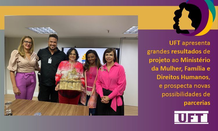 Reunião Proex, Sucom e Ministério da Mulher (Imagem: Job UFT)