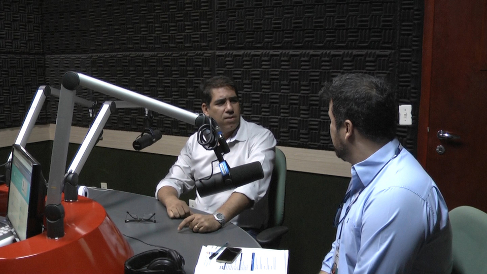 Pró-reitor de Pesquisa e Pós-graduação, Raphael Pimenta, é um dos primeiros entrevistados (Foto: Vanderlei Jr/Dicom)