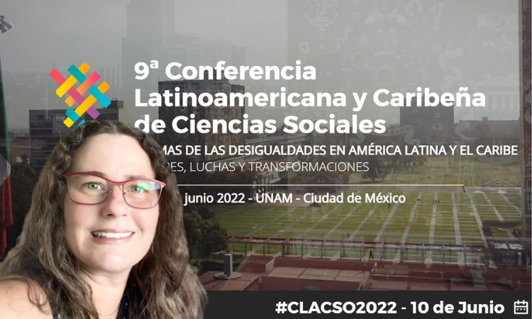 Professora Fabiana Scoleso participou da 9ª Clacso, na cidade do México (Foto: Divulgação)