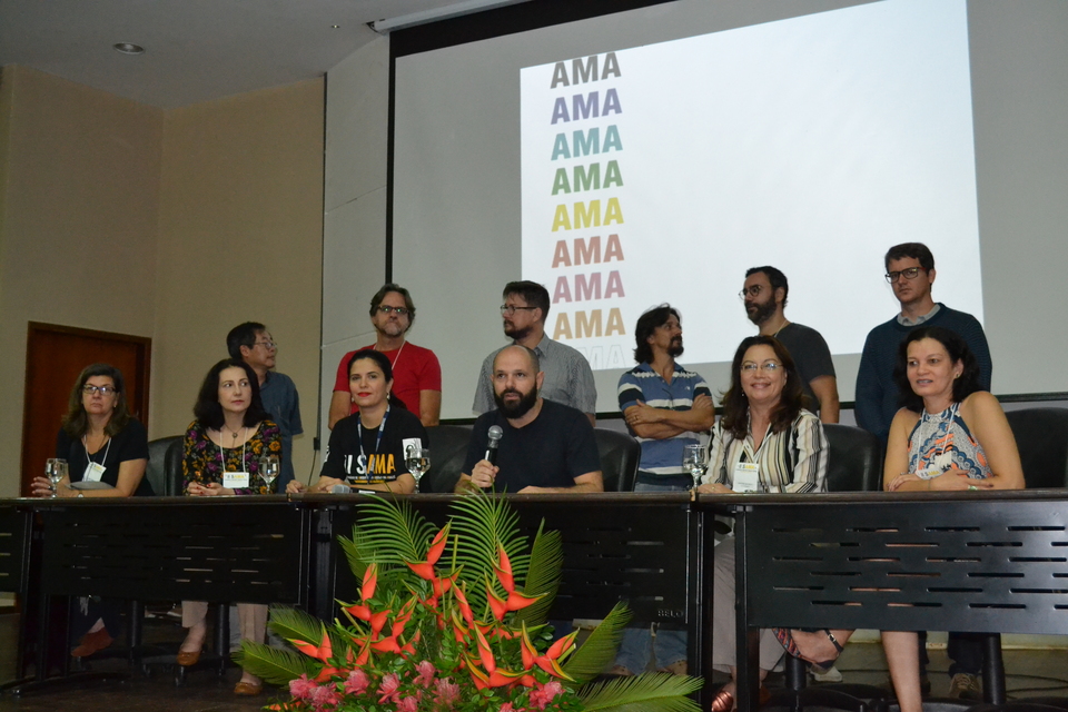 Parte do Conselho Editorial da Revista Amazônia Moderna (Foto: Samuel Lima)