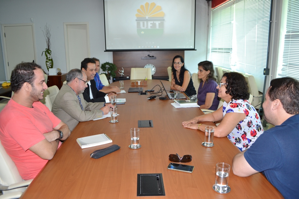 Avaliadores do MEC são recebidos na UFT para reconhecimento do curso de Matemática EaD. Foto_Caroline Falcão