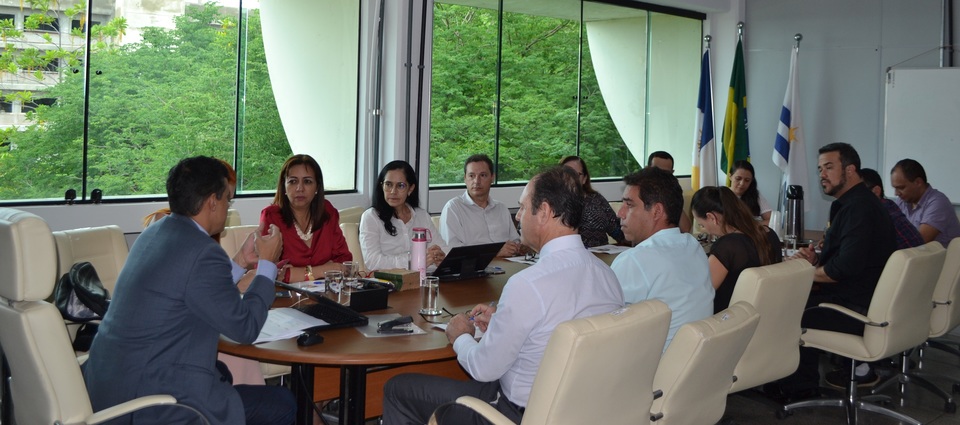 Curso Outdoor Lider Training no Gabinete da Reitoria (Bloco IV) (Foto: Bruna Santos)