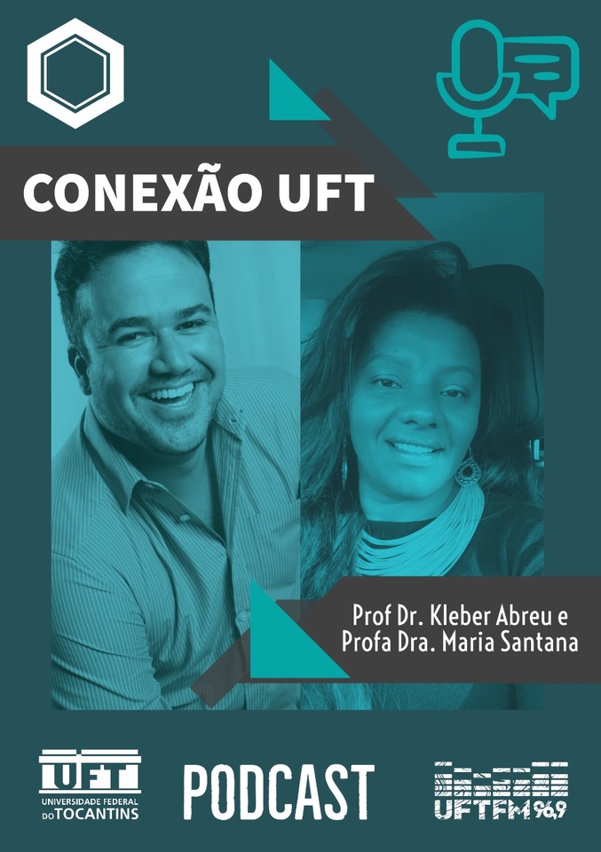 Kleber Abreu e Maria Santana apresentam o podcast (Arte: Job/Sucom)