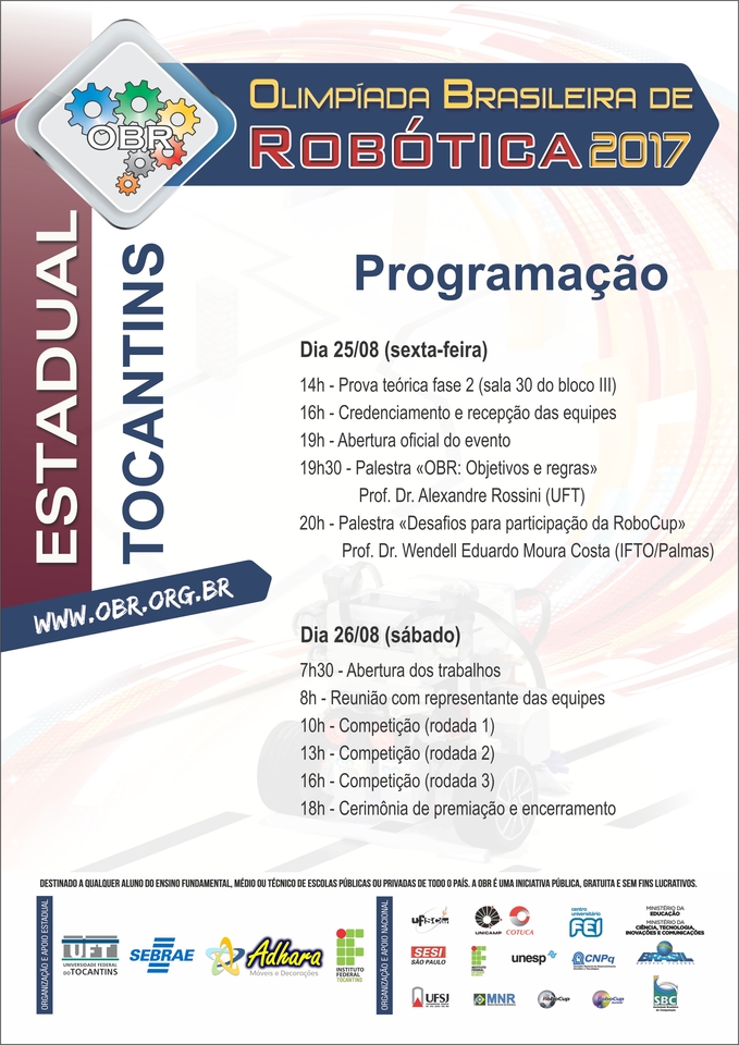 Programação OBR 2017