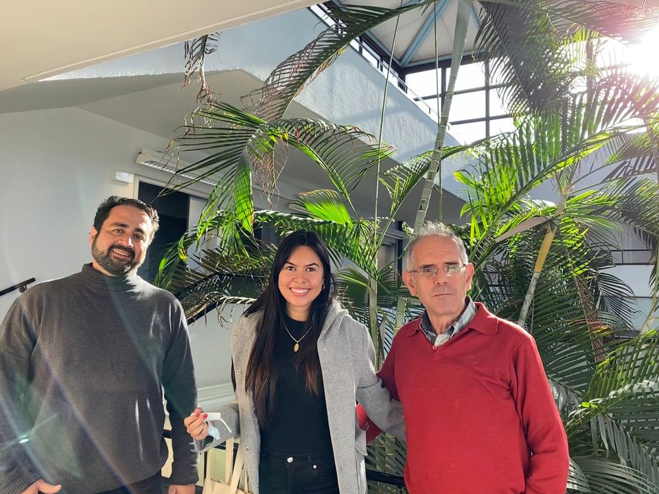 Renato Sarmento, Dayara Vieira Silva e Jose Luis de Araus Ortega (da E p/ D) - Foto: Divulgação