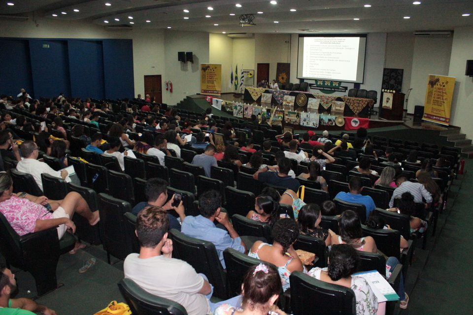 Auditório do Cuica, em Palmas, sedia o Congresso (Foto: Samuel Lima/Sucom)