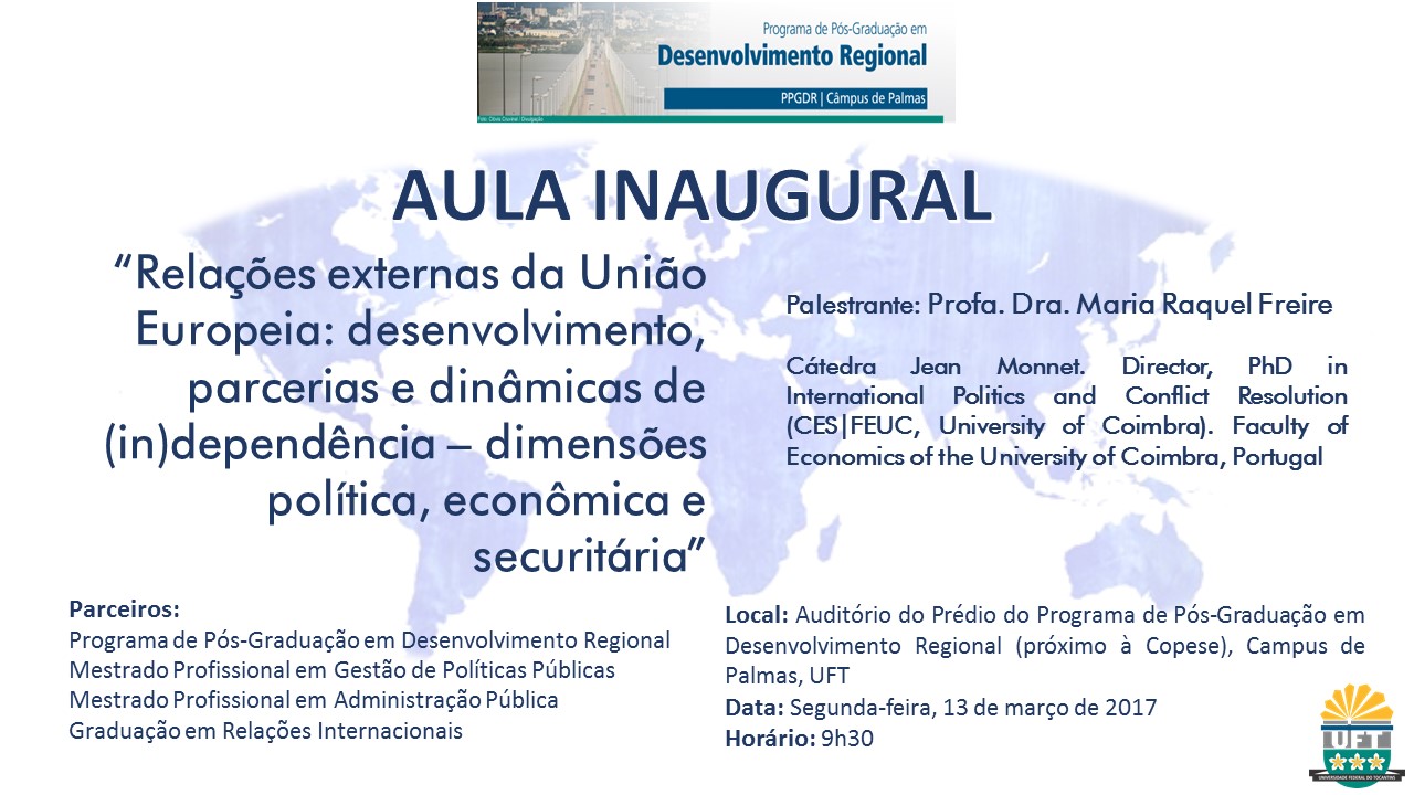 Participe da aula inaugural do Mestrado em Administração