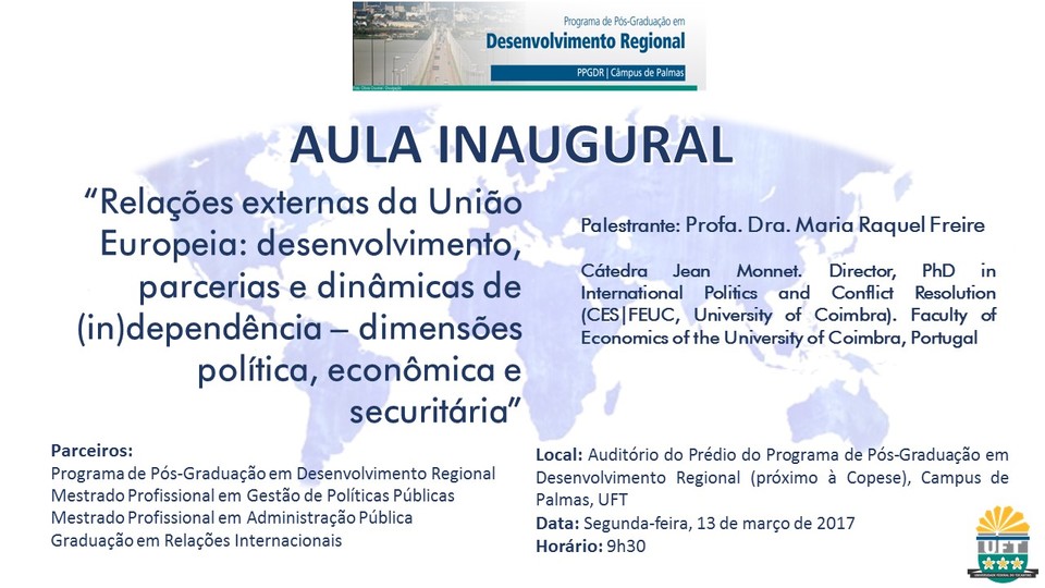 Aula Inaugural PPGDR (Divulgação)