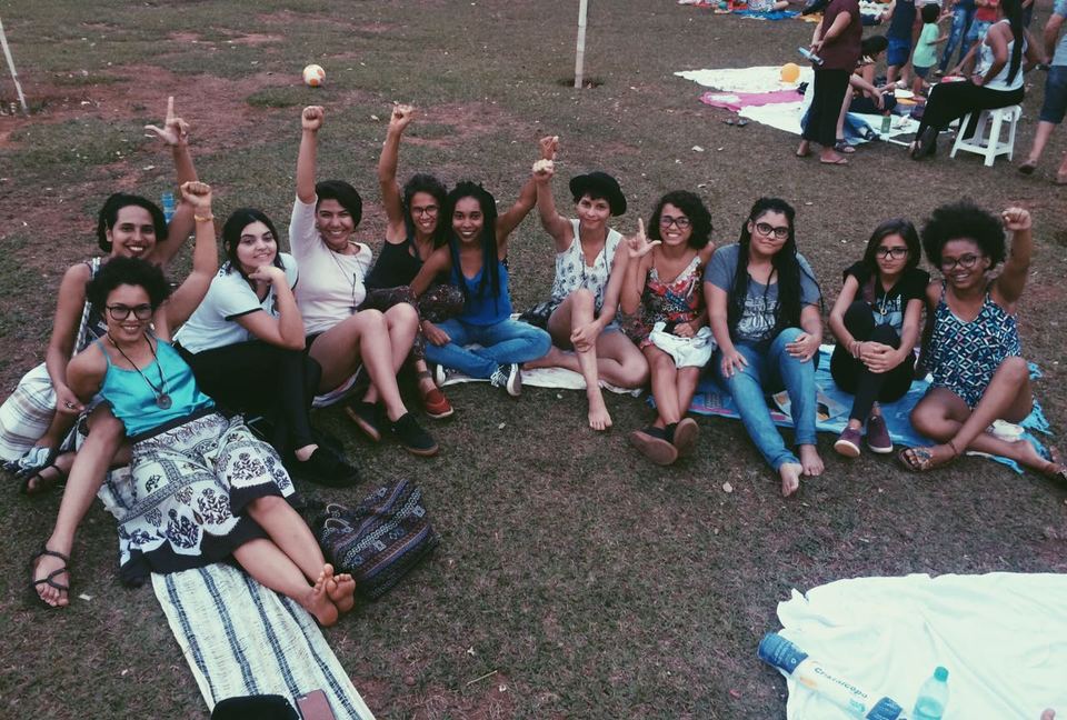 Encontro no Parque Cesamar com roda de conversa sobre a saúde da mulher lésbica (Foto: Louarna Abreu)