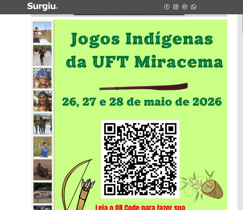 UFT promove III Jogos Indígenas no Câmpus de Miracema
