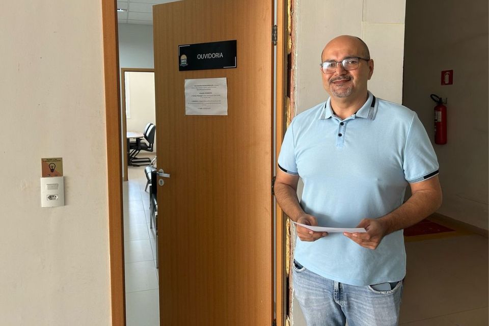 Ouvidor-Geral da UFT, Ggiuliano Mascarenhas (Foto: Bianca Zanella/Sucom)