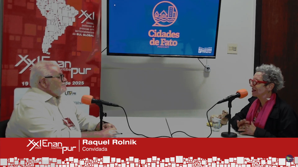 Podcast Cidades de Fato estreia edição especial gravada durante o XXI Enanpur
