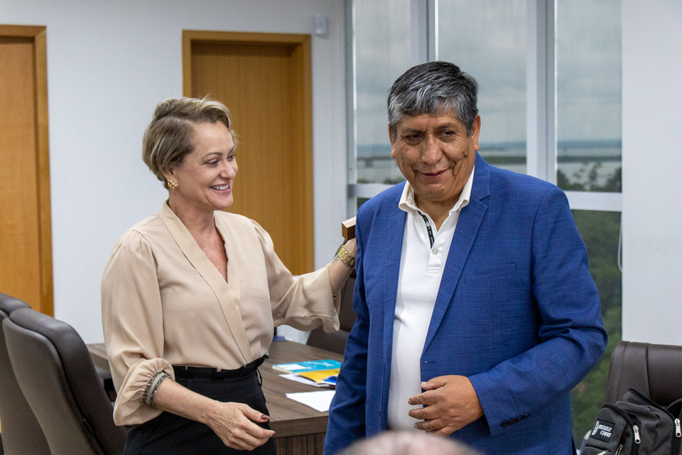 Universidade recebe visita de representante da Unat (Peru) para explorar parcerias acadêmicas