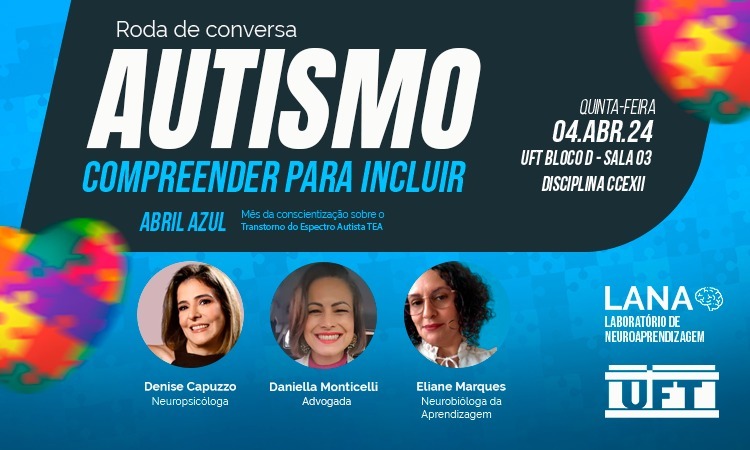 Roda de conversa sobre Autismo, Compreender para Incluir.jpeg (Foto: JOB)