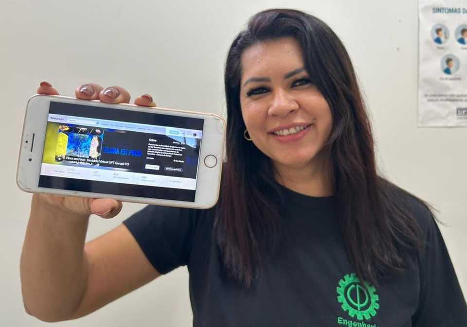 Estudante de Engenharia Florestal cria Herbário Virtual no Câmpus de Gurupi