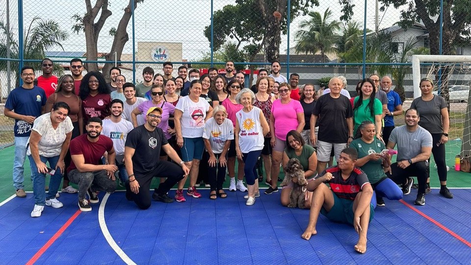 Ação de integração entre Universidade, USF e comunidade fortalece cuidado com idosos na Arne 13, em Palmas