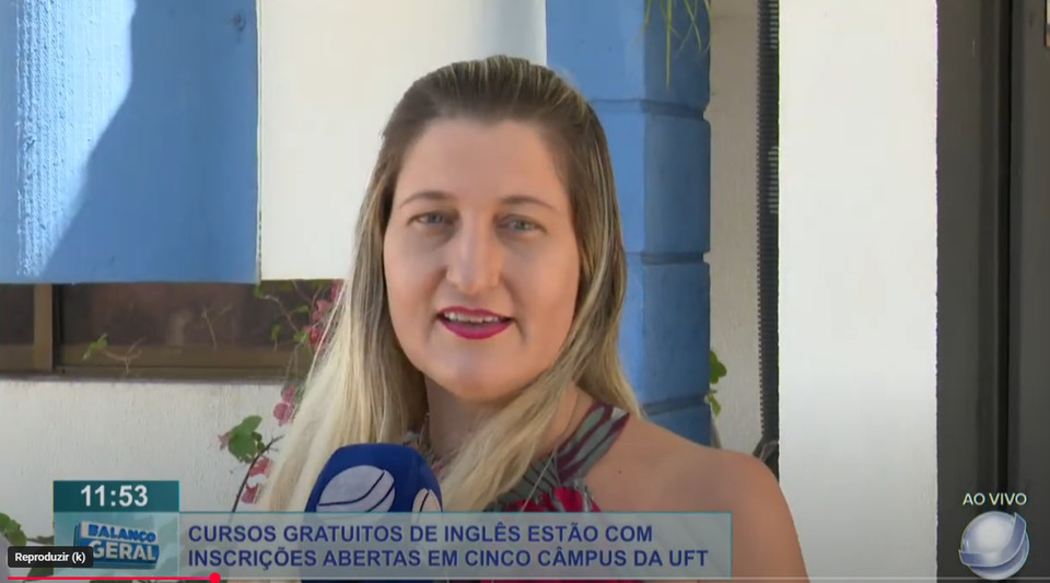 Cursos gratuitos de inglês estão com inscrições abertas em cinco câmpus da UFT