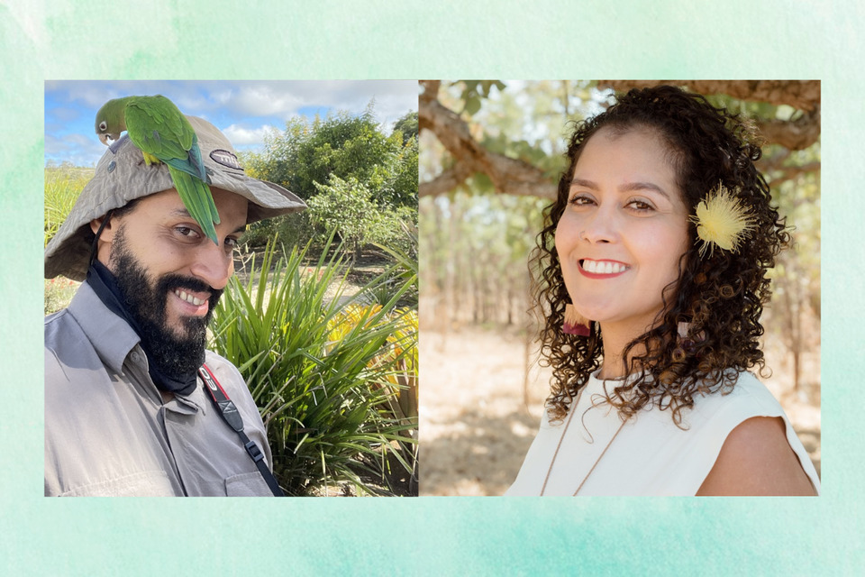 Marcelo (e) e Thamyris são os autores da obra (Montegem com fotos de divulgação)