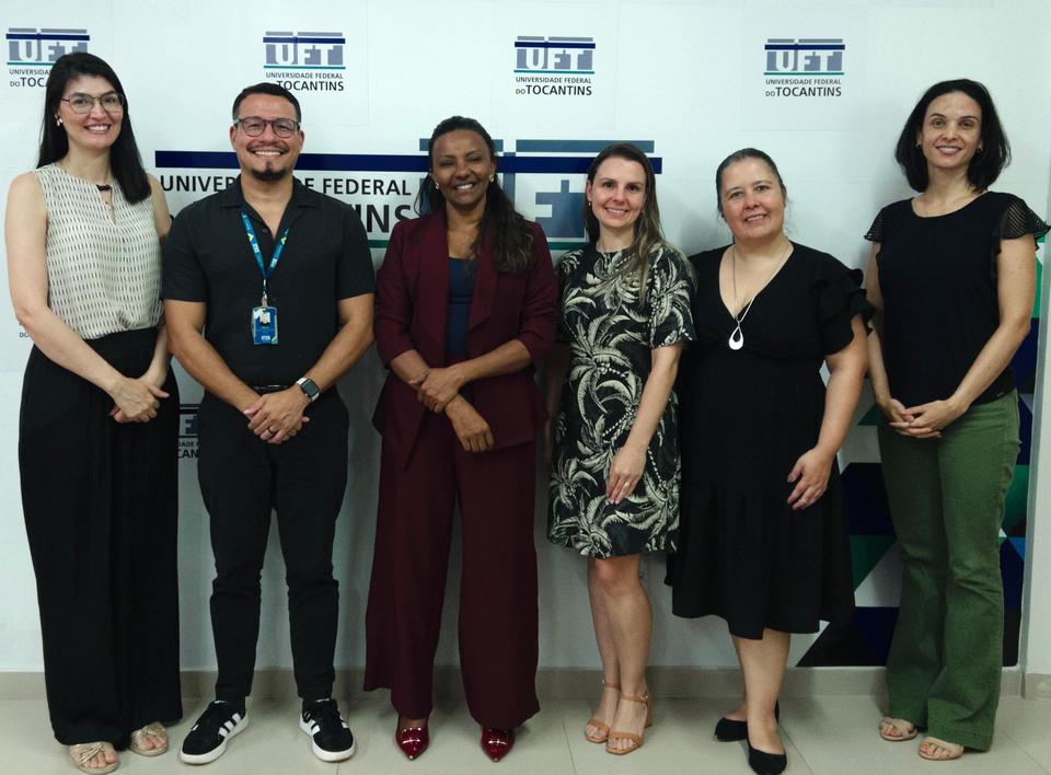 Equipe da Auditoria Interna da UFT recebe visita técnica da Sanepar para intercâmbio de boas práticas em auditoria