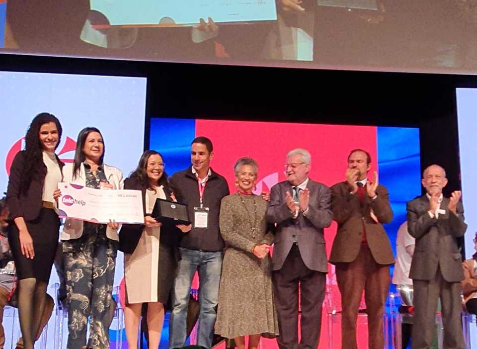 Momento da Premiação na Mostra Ligia Py (Foto: Divulgação)