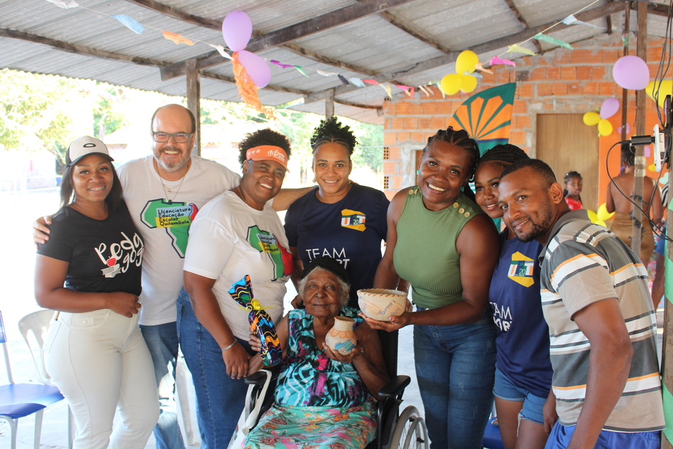 UFT promove vivência formativa com lideranças quilombolas no Quilombo Kalunga