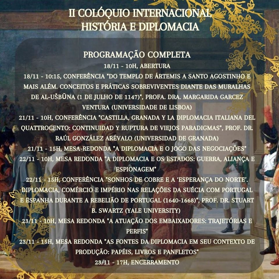 II Colóquio Internacional de História e Diplomacia 