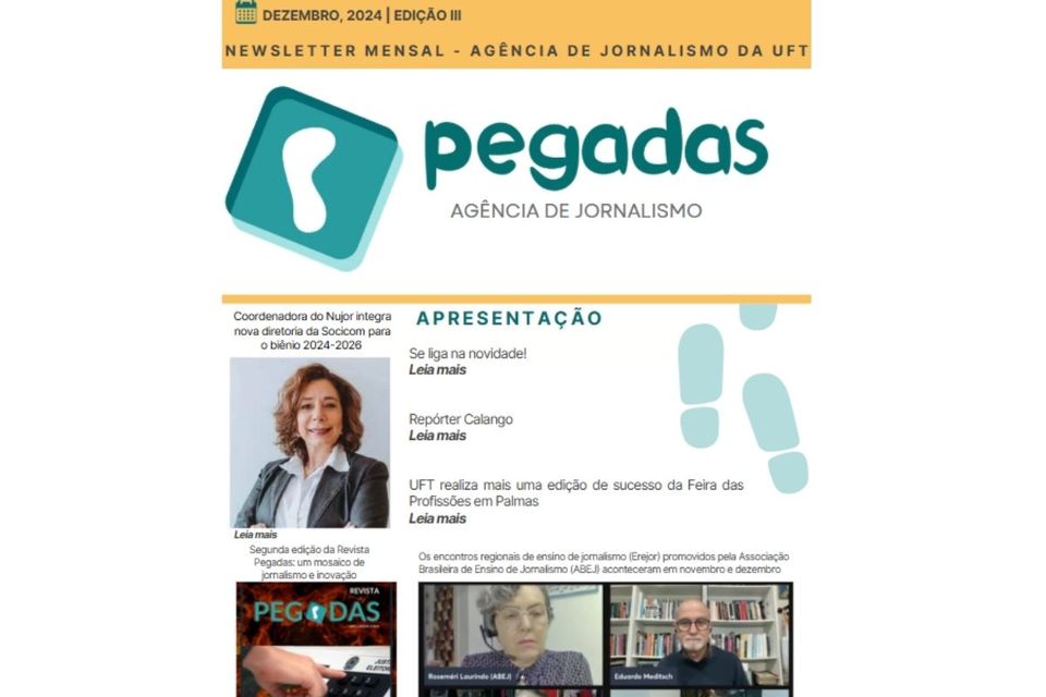 Newsletter Pegadas - Dezembro