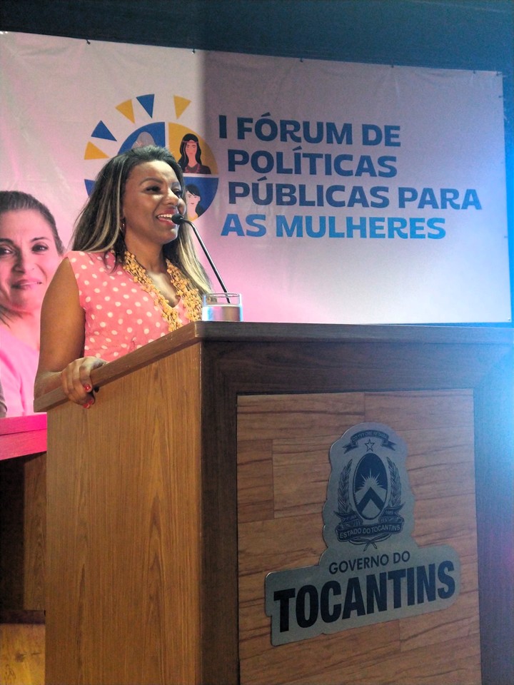 Coordenadora da Incubadora Social e pró-reitora da UFT, Maria Santana Milhomem (Foto: Bianca Zanella/Sucom)