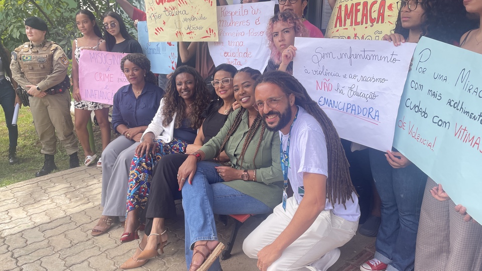 Câmpus de Miracema inaugura Banco Vermelho e reforça enfrentamento à violência contra mulheres