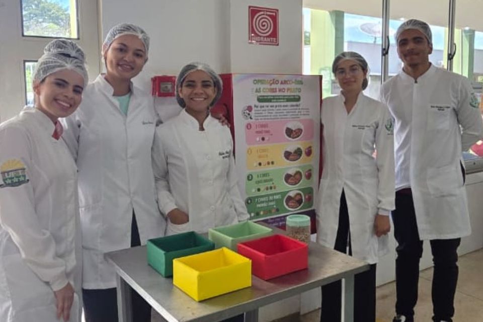 Ações práticas do curso de Nutrição transformam Restaurante Universitário em espaço de aprendizagem