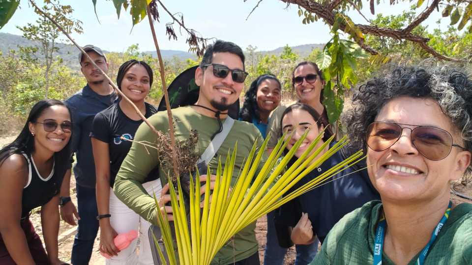 Cursos do Câmpus de Arraias realizam instalação de Agrofloresta Experimental