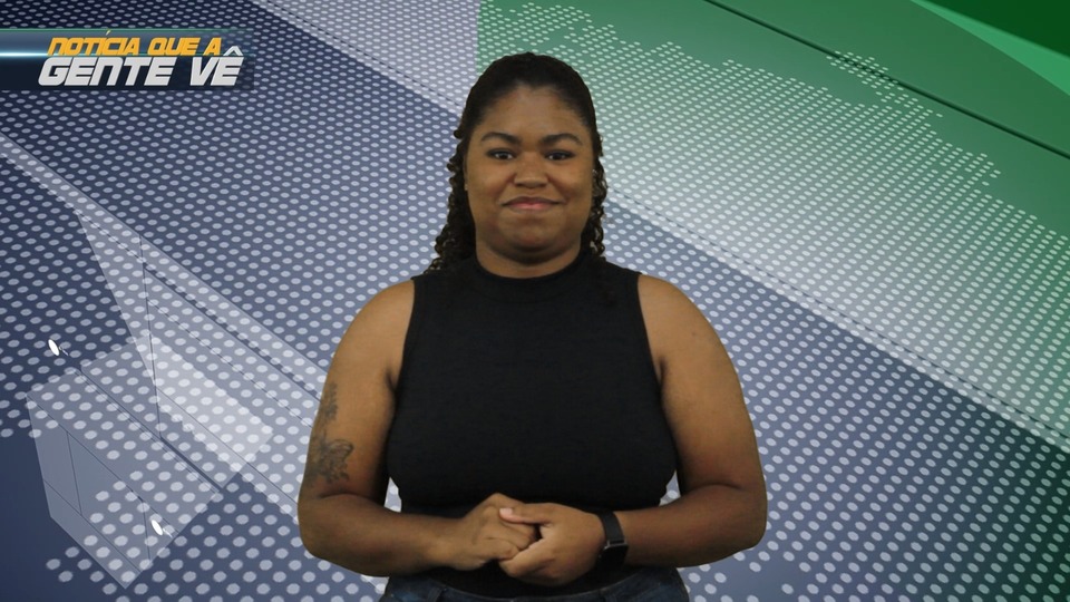 Foto da Isabella Flávia da Silva estudante surda do curso de Jornalismo da UFT