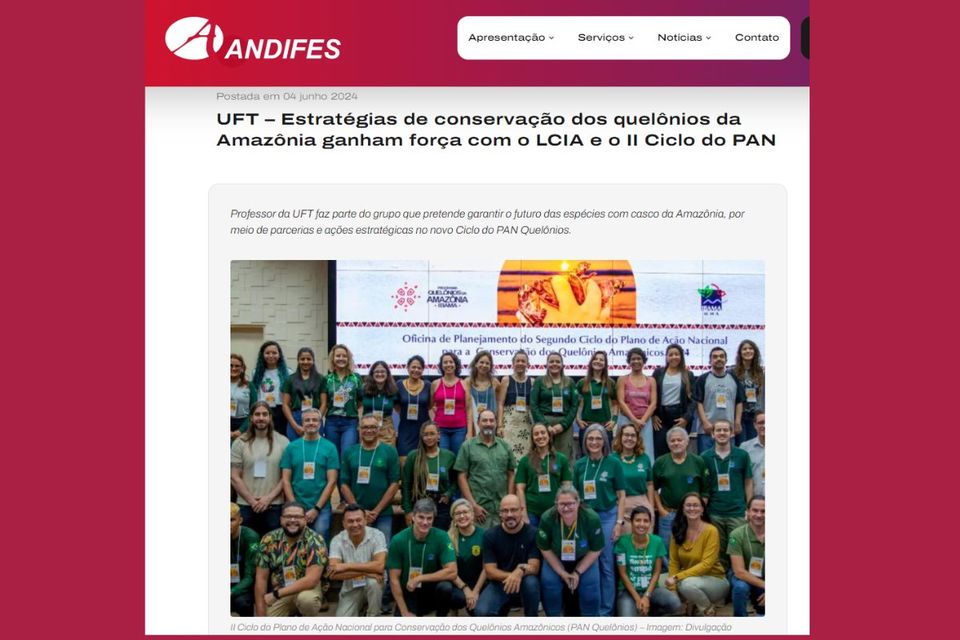 Grupo de pesquisadores reunidos