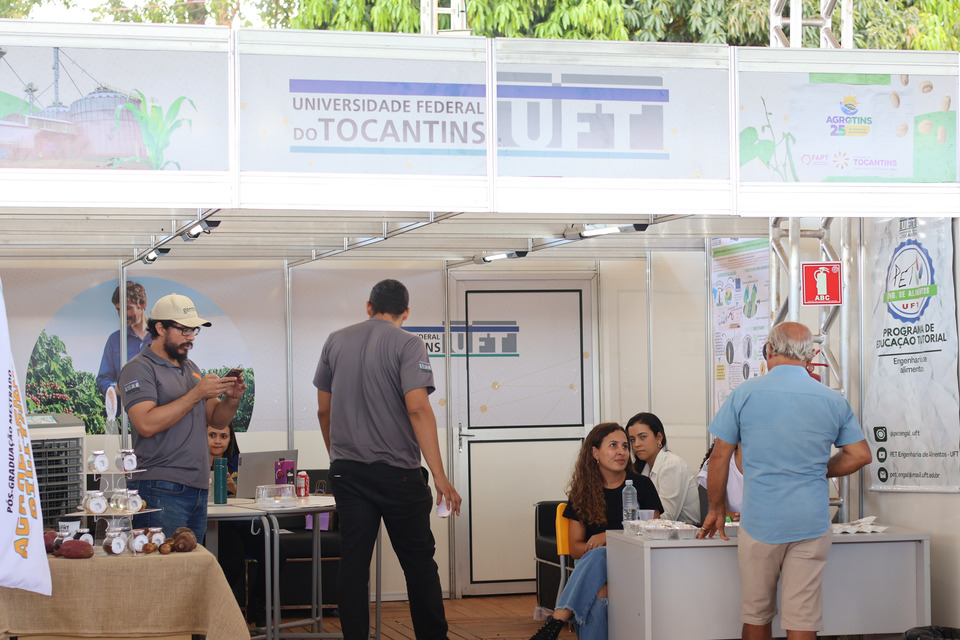 UFT leva projetos de pesquisa à Agrotins 2025 com foco na inovação
