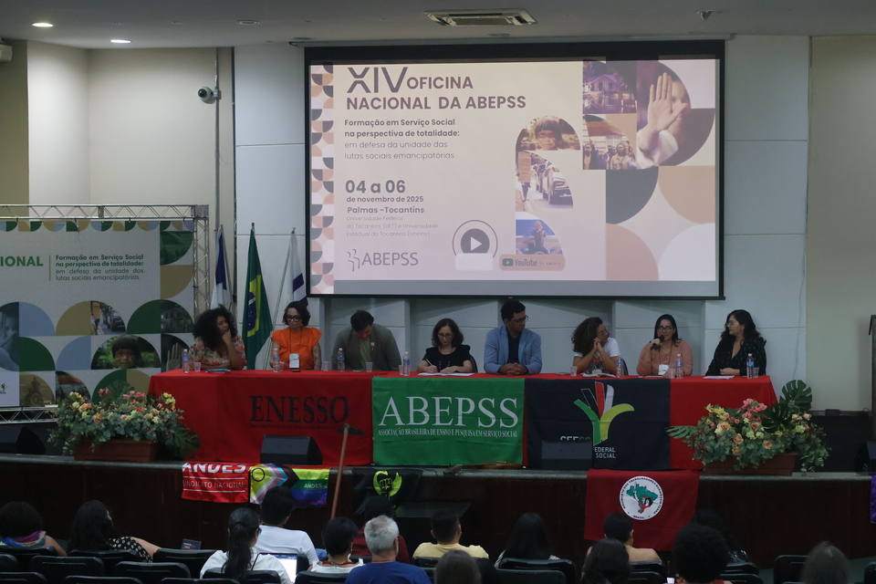 14ª edição da Oficina Nacional da Abepss discute a crise do capital e as pautas de luta do Serviço Social