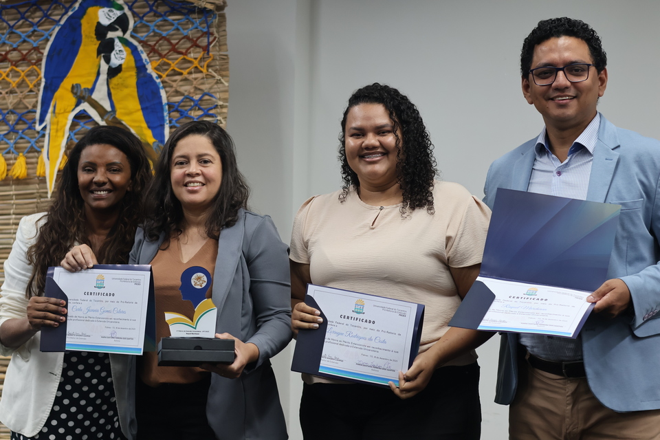 Proex realiza cerimônia de entrega do 5º Prêmio de Extensão no Câmpus de Palmas