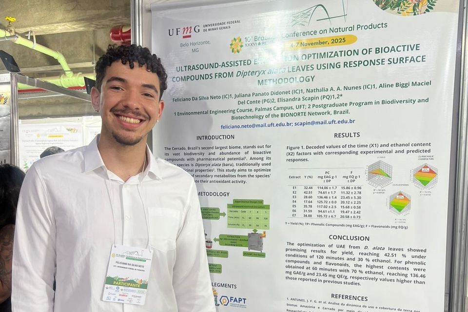 Grupo do LaPNaBio ganha destaque ao apresentar pesquisas sobre produtos naturais no 10º BCNP