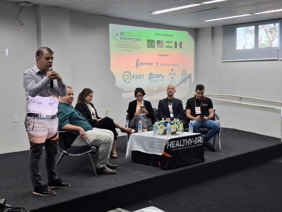 UFT realiza III Encontro Internacional em Epidemiologia dos Comportamentos e Saúde Cardiometabólica em Regiões Socioeconomicamente Desfavorecidas