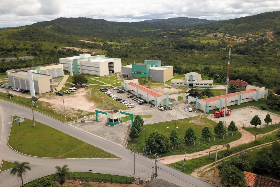 Imagem panorâmica do Câmpus de Arraias