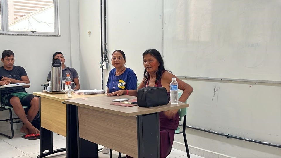 Roda de Conversa com a cacica Noemi Xerente ocorreu no último dia 30 de outubro (Foto: Divulgação)