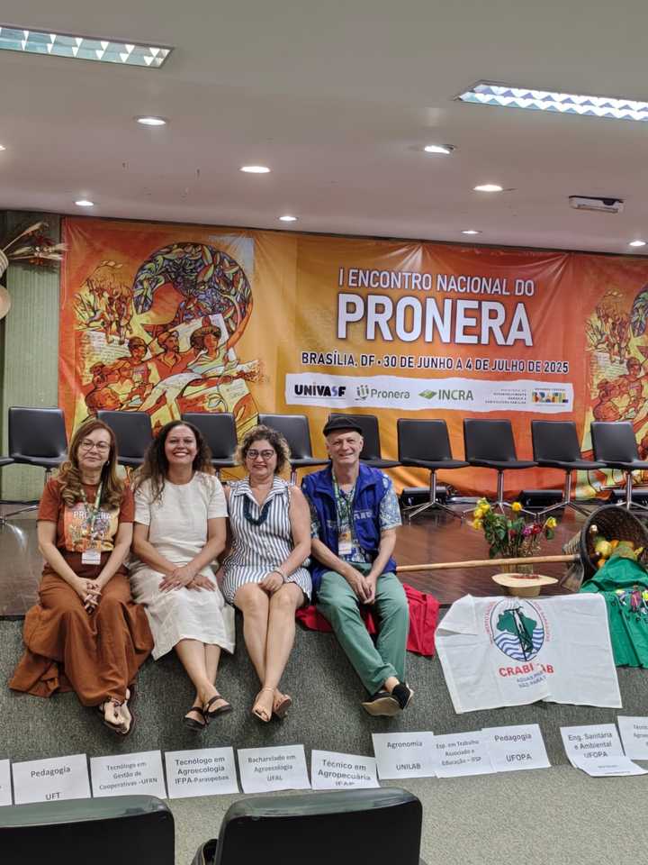 Professores da UFT e UFNT participam do I Encontro Nacional do Pronera, em Brasília