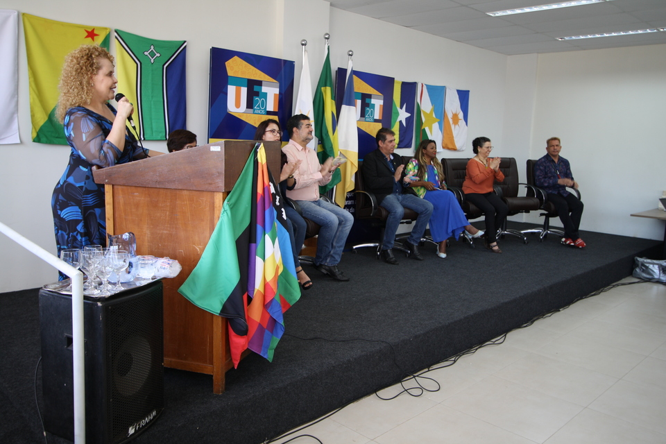 Abertura do V Seminário Integrador do Programa de Pós-Graduação em Educação na Amazônia (Foto: Daniela Pires)